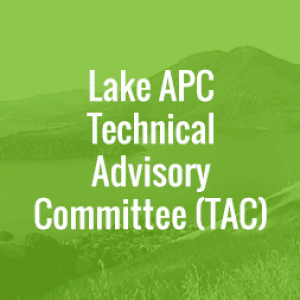 Lake APC Technical Advisory Committee (TAC)